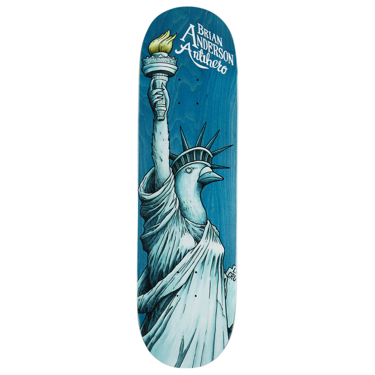 Anti-Hero B.A. Libirtdy Skateboard Deck - 9.00