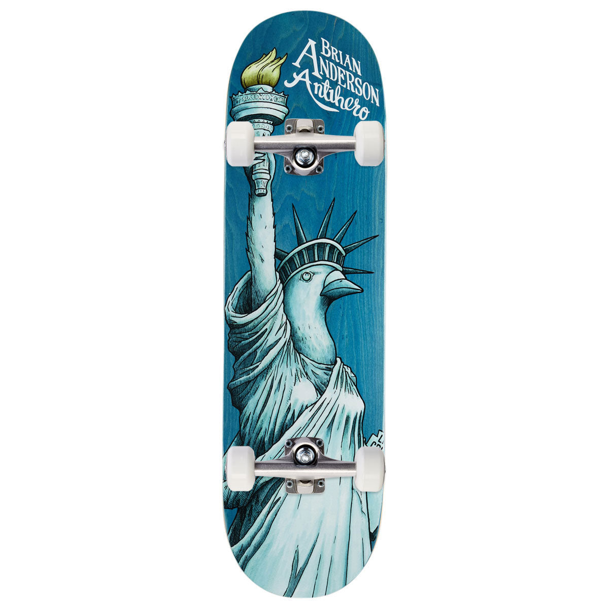 Anti-Hero B.A. Libirtdy Skateboard Complete - 9.00