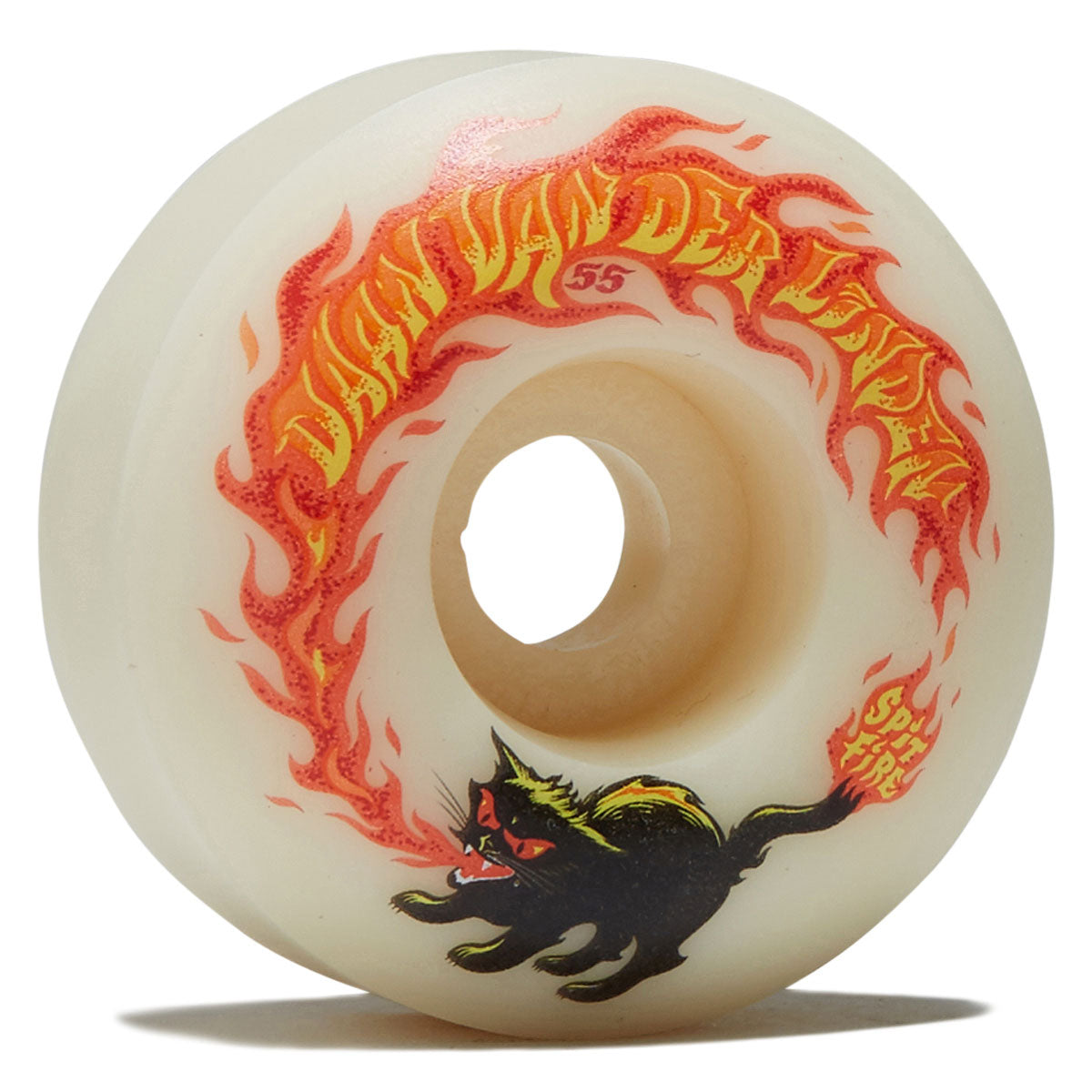Spitfire Daan Pyrocat F4 99 Classic Skateboard Wheels - Natural - 55mm image 1