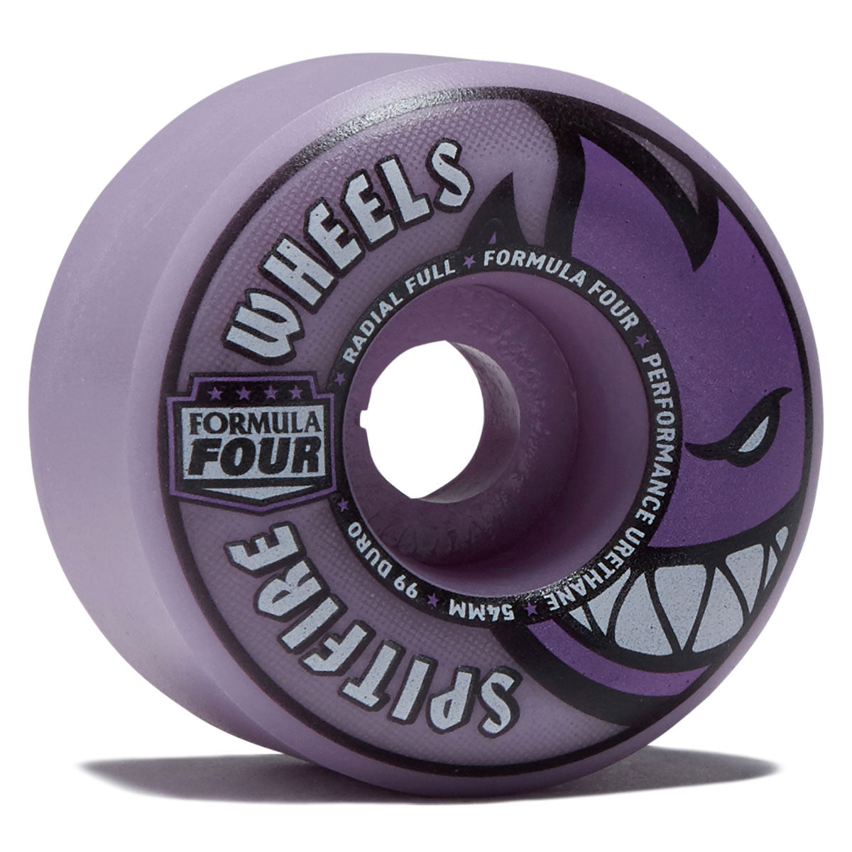 Spitfire Team Colors F4 99 Radial Full Skateboard Wheels - Light Purple - 54mm image 1