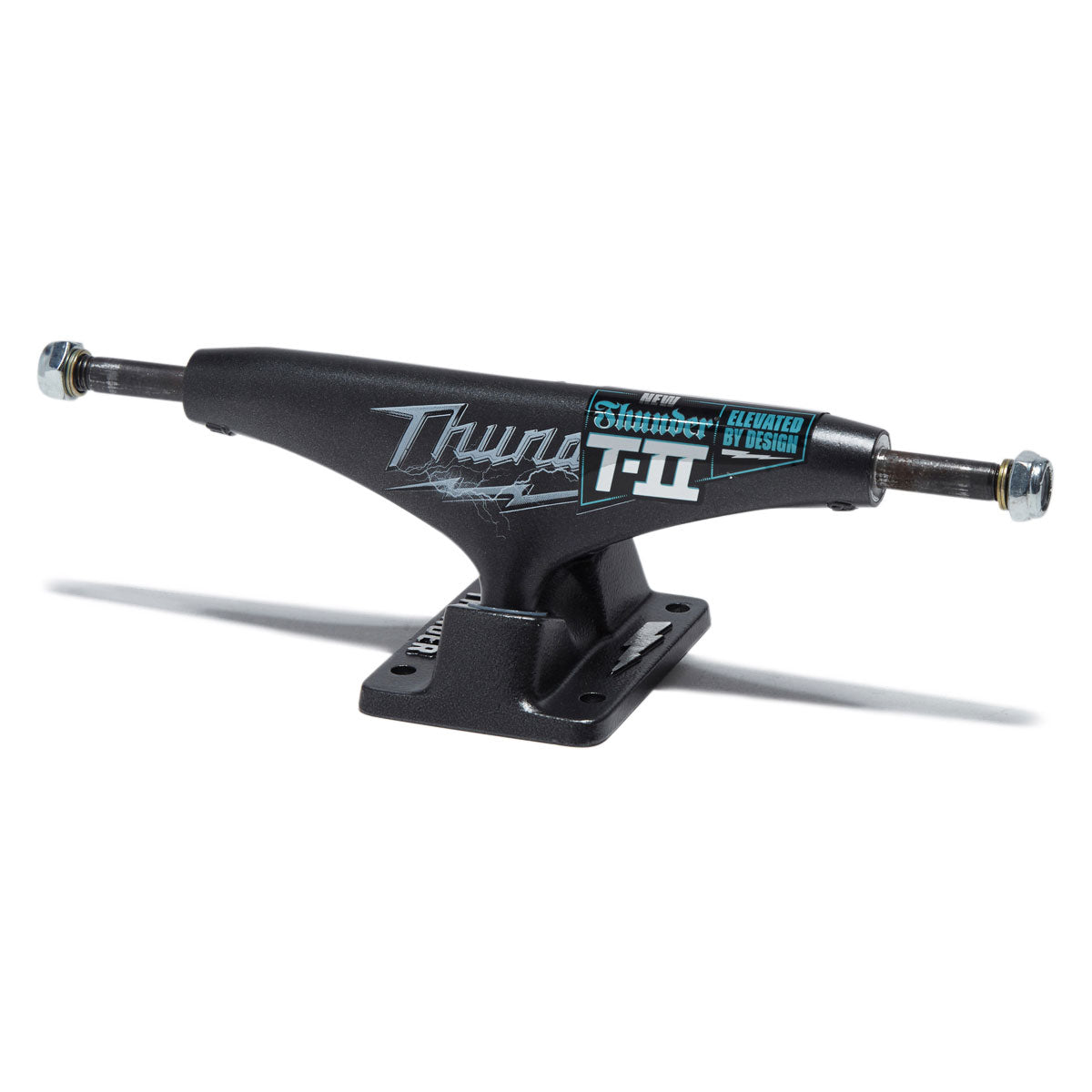 Thunder Team T-II Voltage Skateboard Trucks - Dark Grey - 148mm image 1