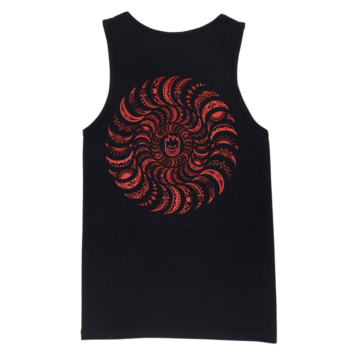Spitfire Classic Swirl Paisley Tank Top - Black/Red image 2