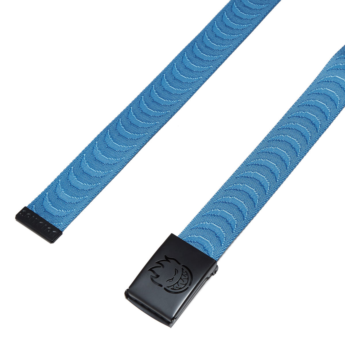 Spitfire Bighead Cut Out Crescent Jaquard Web Belt - Blue/Black image 1