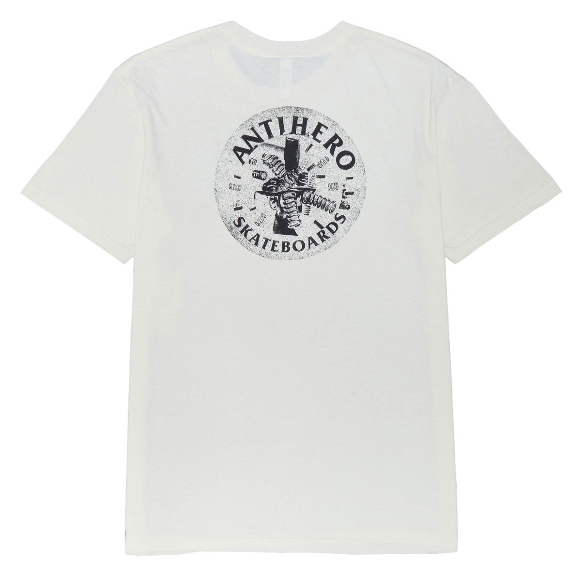 Anti-Hero Engineering T-Shirt - Heather Cream/Black image 1
