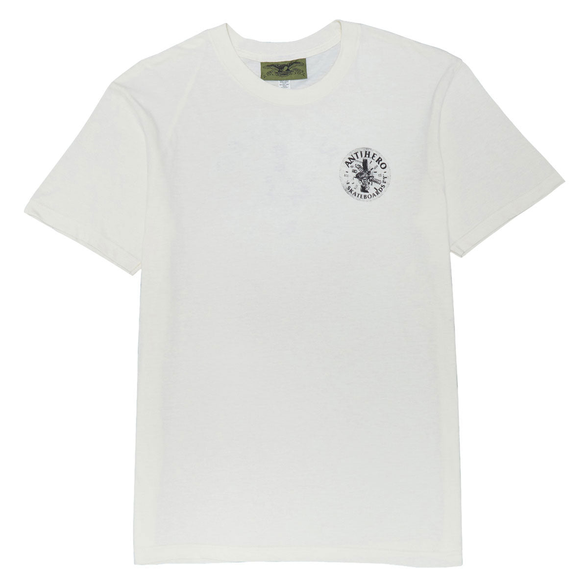 Anti-Hero Engineering T-Shirt - Heather Cream/Black image 2
