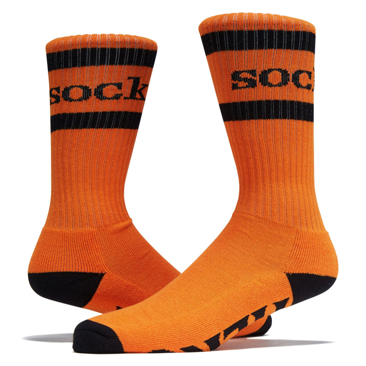 Anti-Hero Socks - Orange/Black image 2