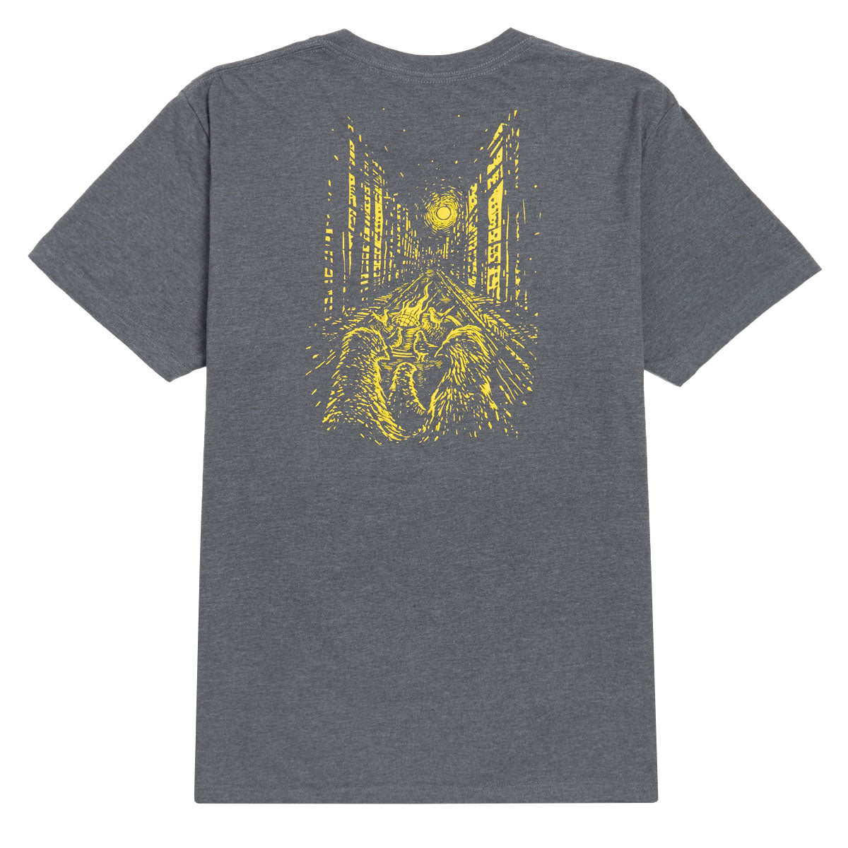 Anti-Hero Fireside T-Shirt - Heather Asphalt image 1