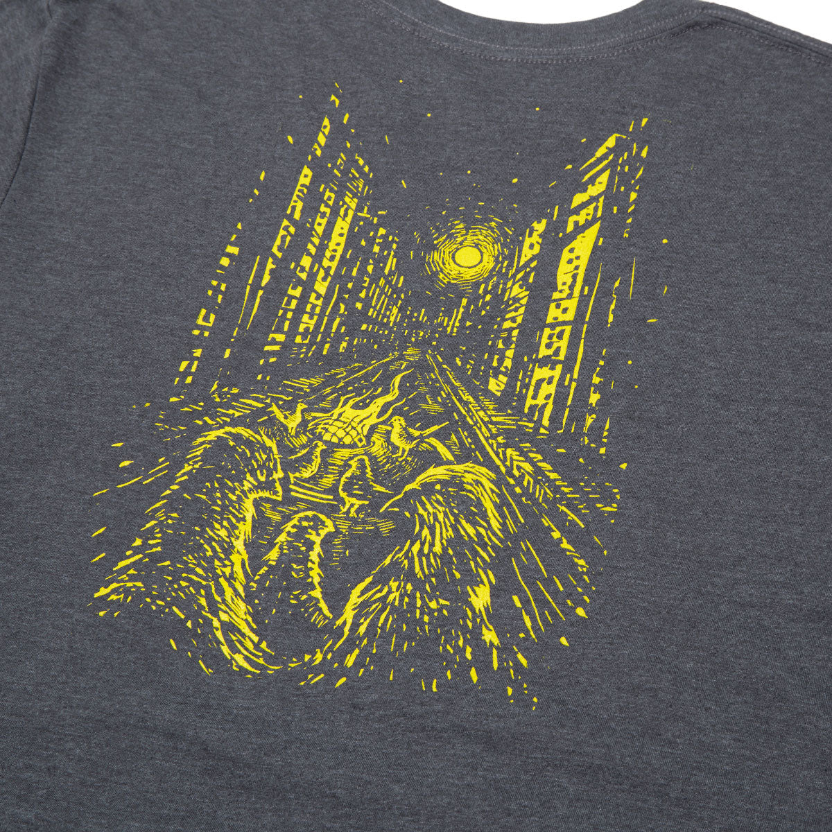 Anti-Hero Fireside T-Shirt - Heather Asphalt image 3
