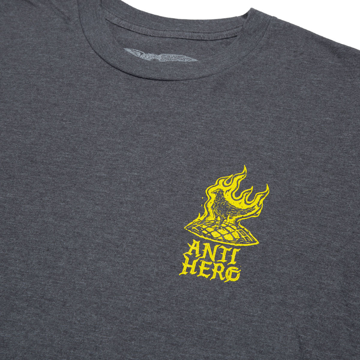 Anti-Hero Fireside T-Shirt - Heather Asphalt image 4