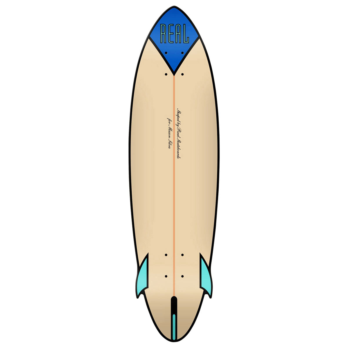 Real Mason Speed Egg Shaped Skateboard Deck - 9.25