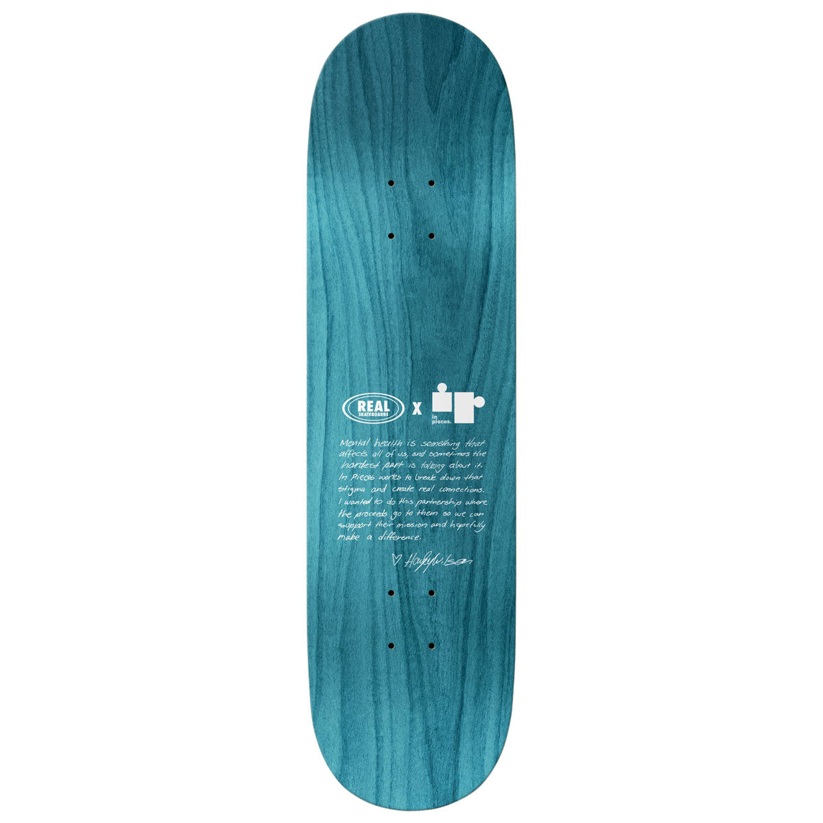 Real Hayley Pieces True Fit Skateboard Complete - 8.25