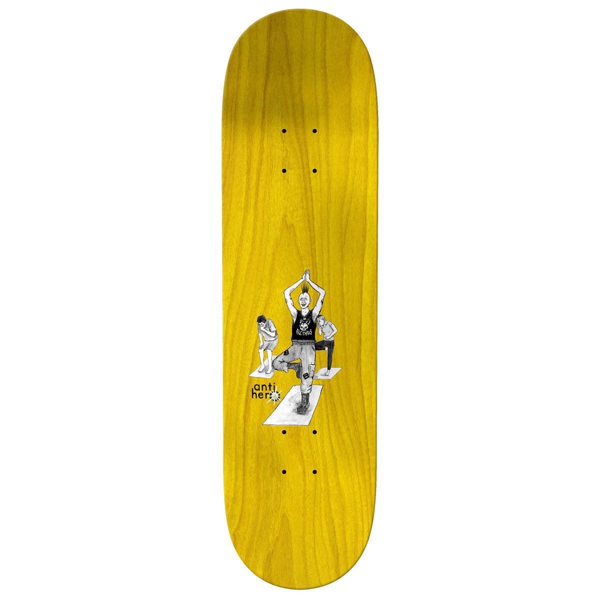 Anti-Hero Grant I Farted In Yoga Class Skateboard Deck - 8.50