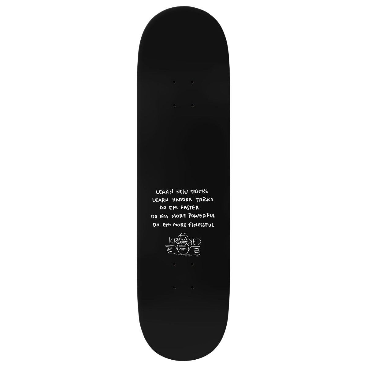 Krooked Wilson Concealed Skateboard Deck - 8.38