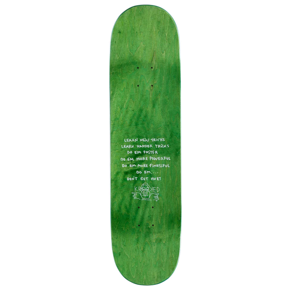 Krooked Narvaez Blue Bird Skateboard Complete - Yellow - 8.25