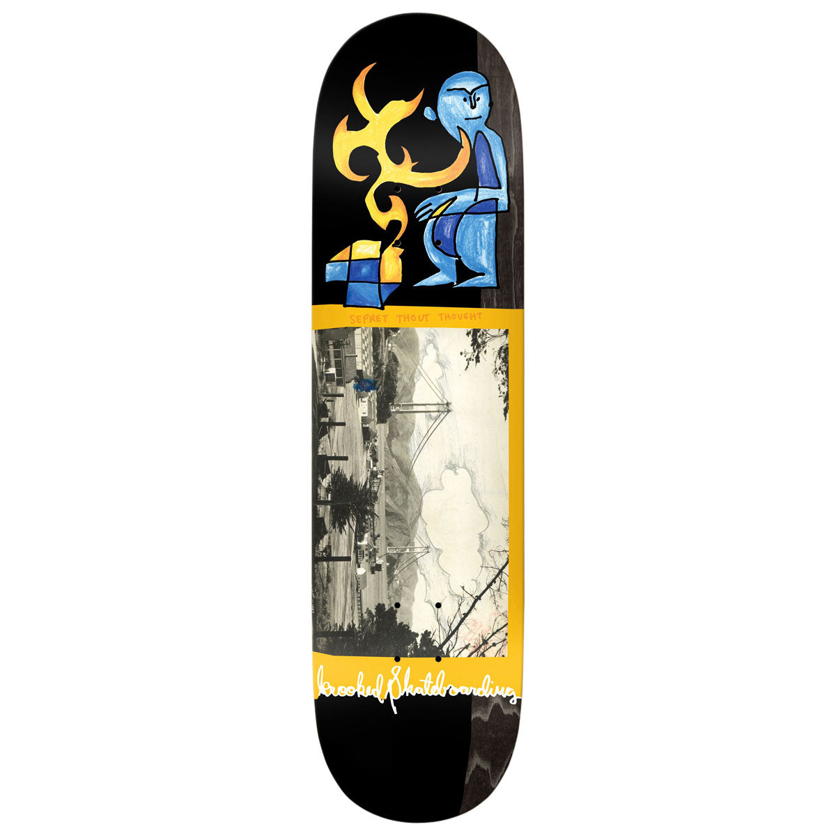 Krooked Cernicky Bridge Skateboard Deck - 8.50