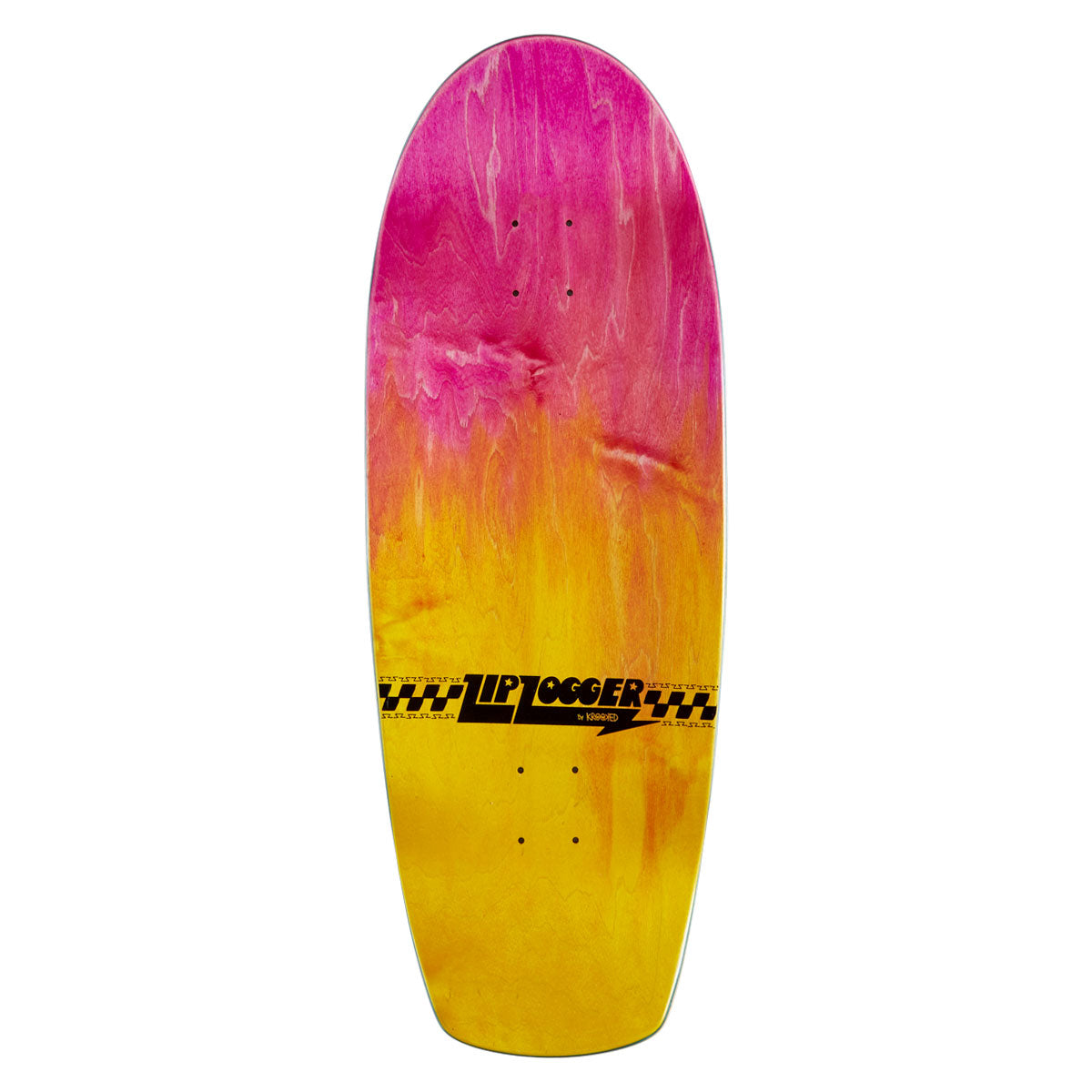Krooked Team Zogger Widstyle Flowers Skateboard Deck - 10.75