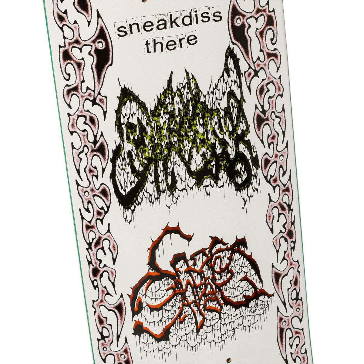 There Team Sneakdiss Battle Ship Skateboard Deck - White - 8.50