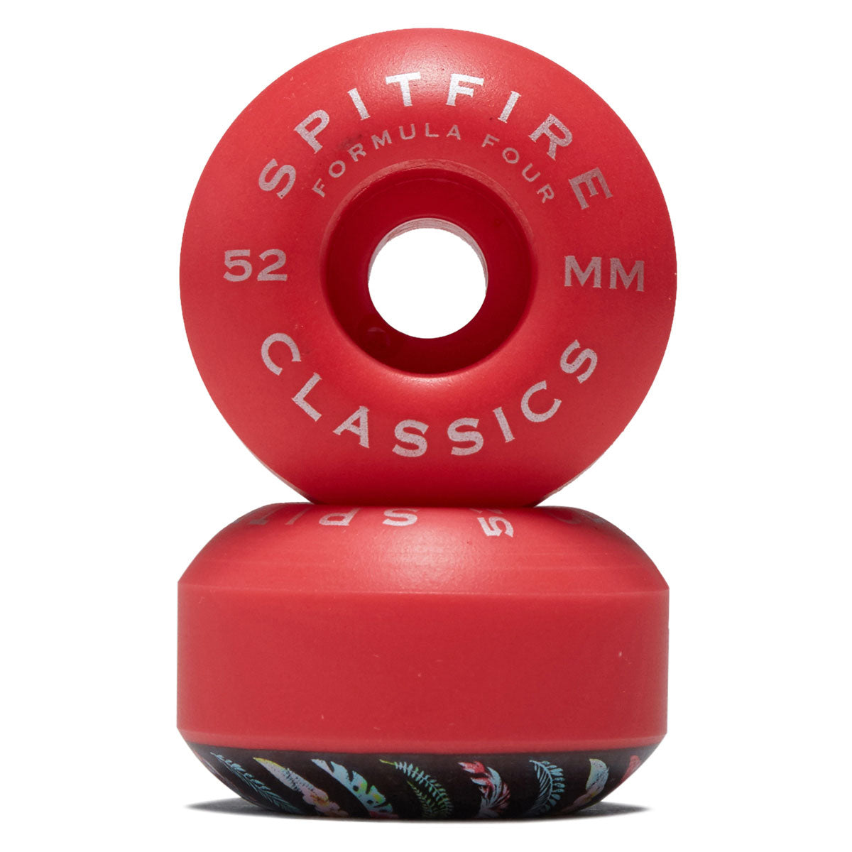 Spitfire Team Floral F4 99d Classic Skateboard Wheels - Pink - 52mm image 2