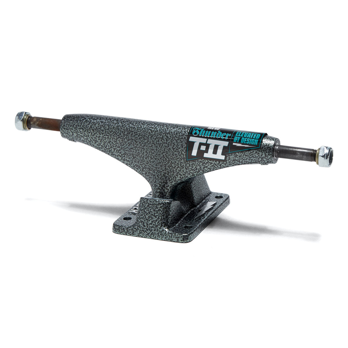 Thunder Team T-II Leviathan Skateboard Trucks - Black/Teal - 149mm image 1