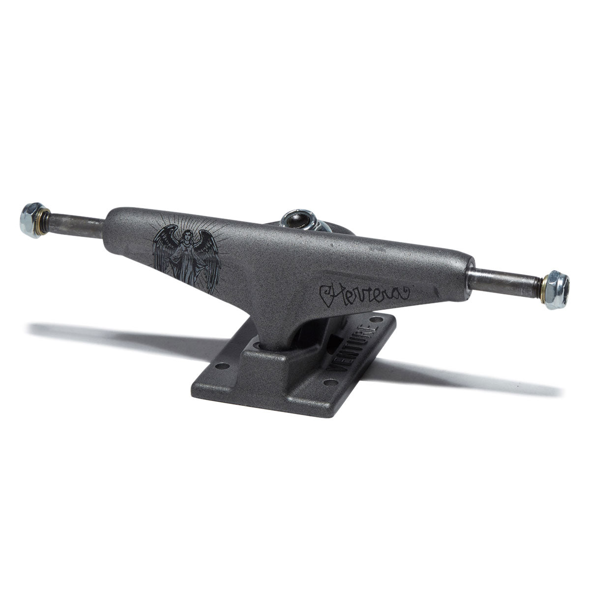 Venture Herrera Pro Editions Skateboard Trucks - Raw/Black - 5.2 Lo image 1