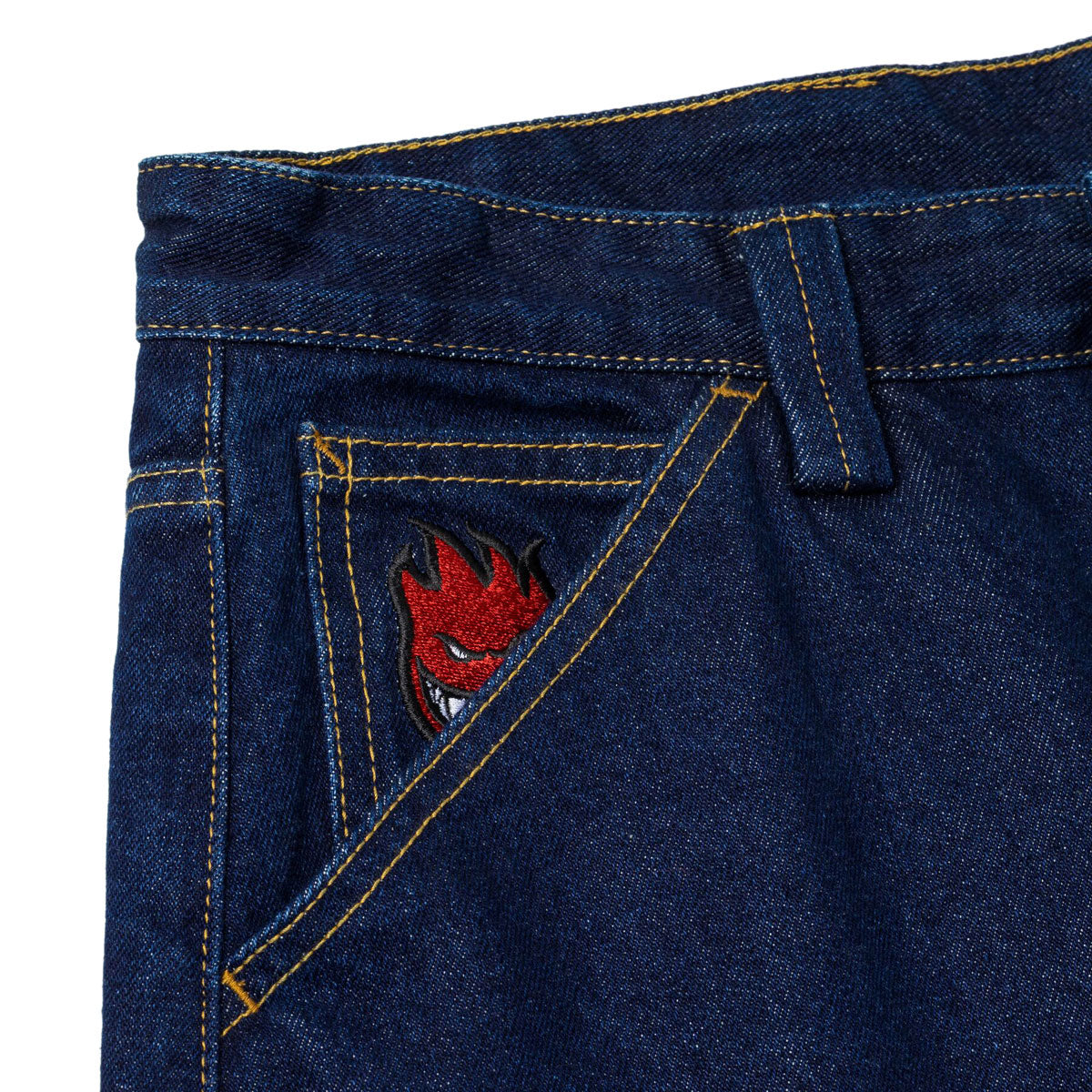 Spitfire Bighead Fill Denim Jeans - Dark Rinse image 4