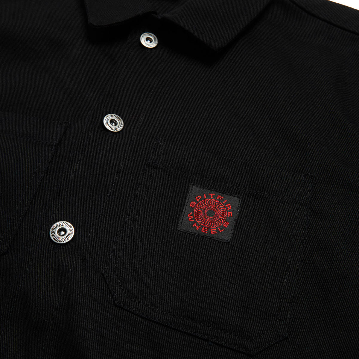 Spitfire Classic '87 Swirl Shirt Jacket - Black image 3