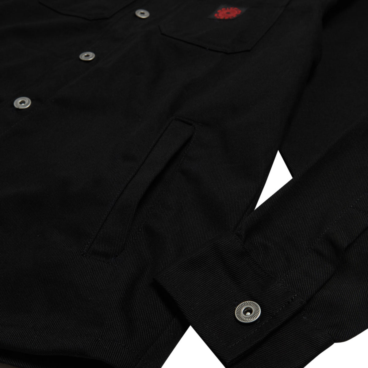 Spitfire Classic '87 Swirl Shirt Jacket - Black image 4