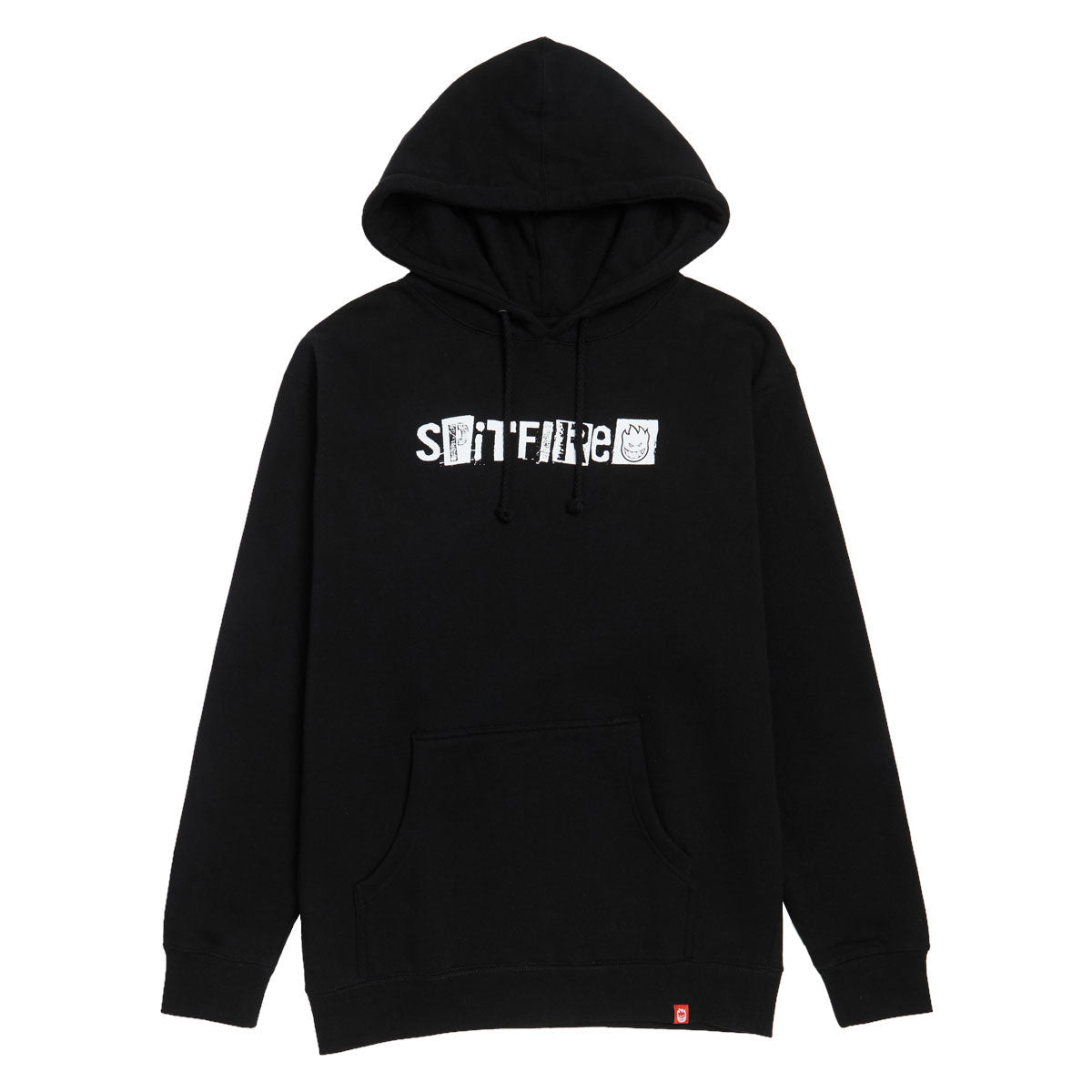 Spitfire Ransom II Hoodie - Black/White Print image 1