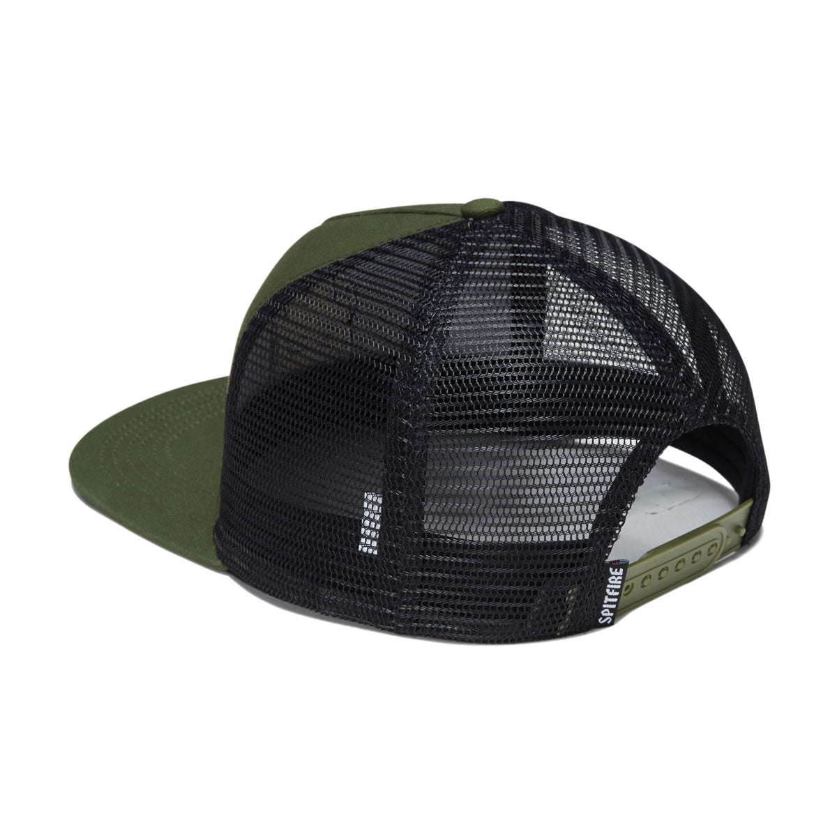 Spitfire Bighead Hat - Olive Twill/Black Mesh image 2
