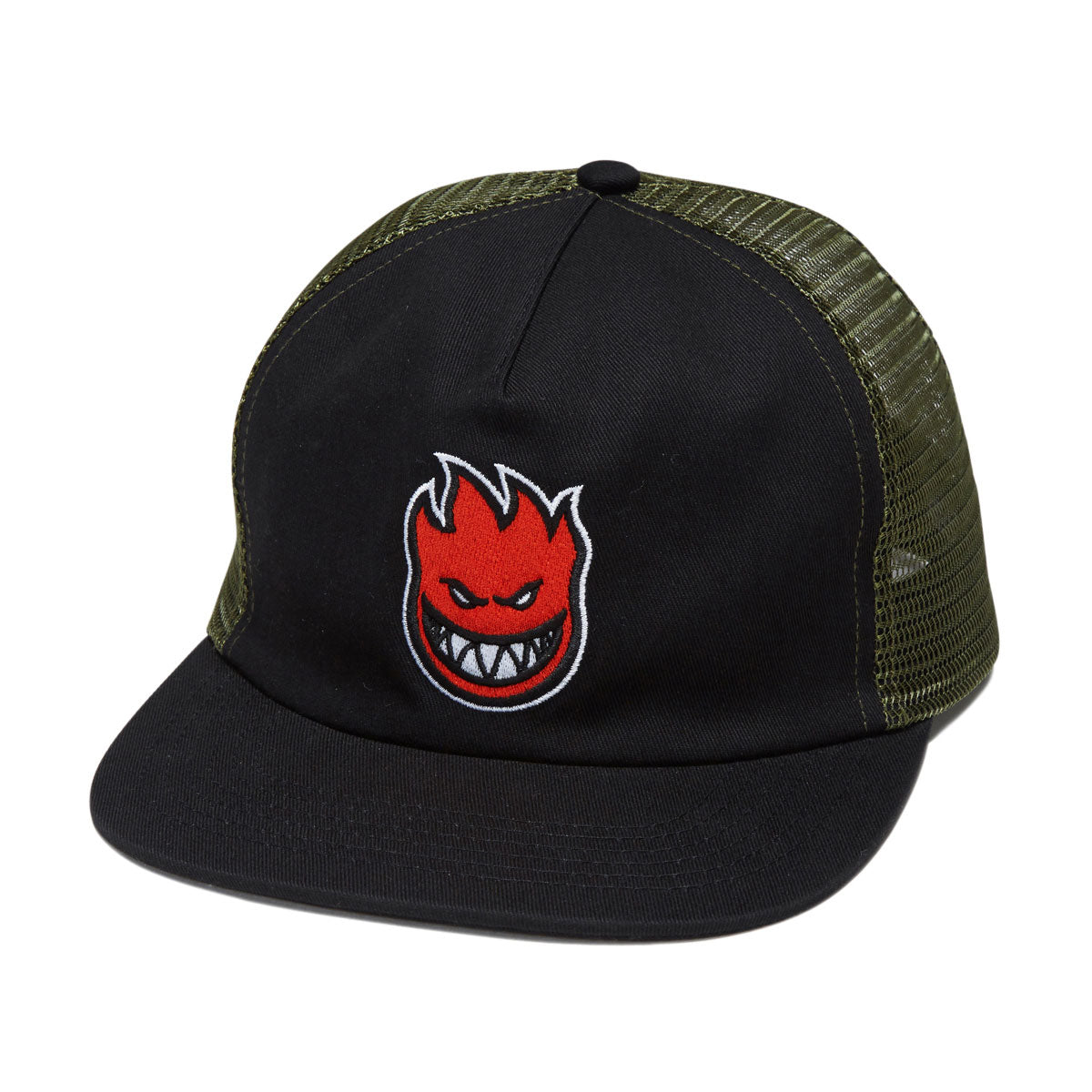 Spitfire Bighead Fill Hat - Black/Olive image 1