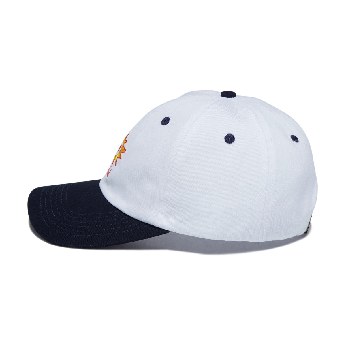 Krooked Sun Heart Hat - White/Navy image 3