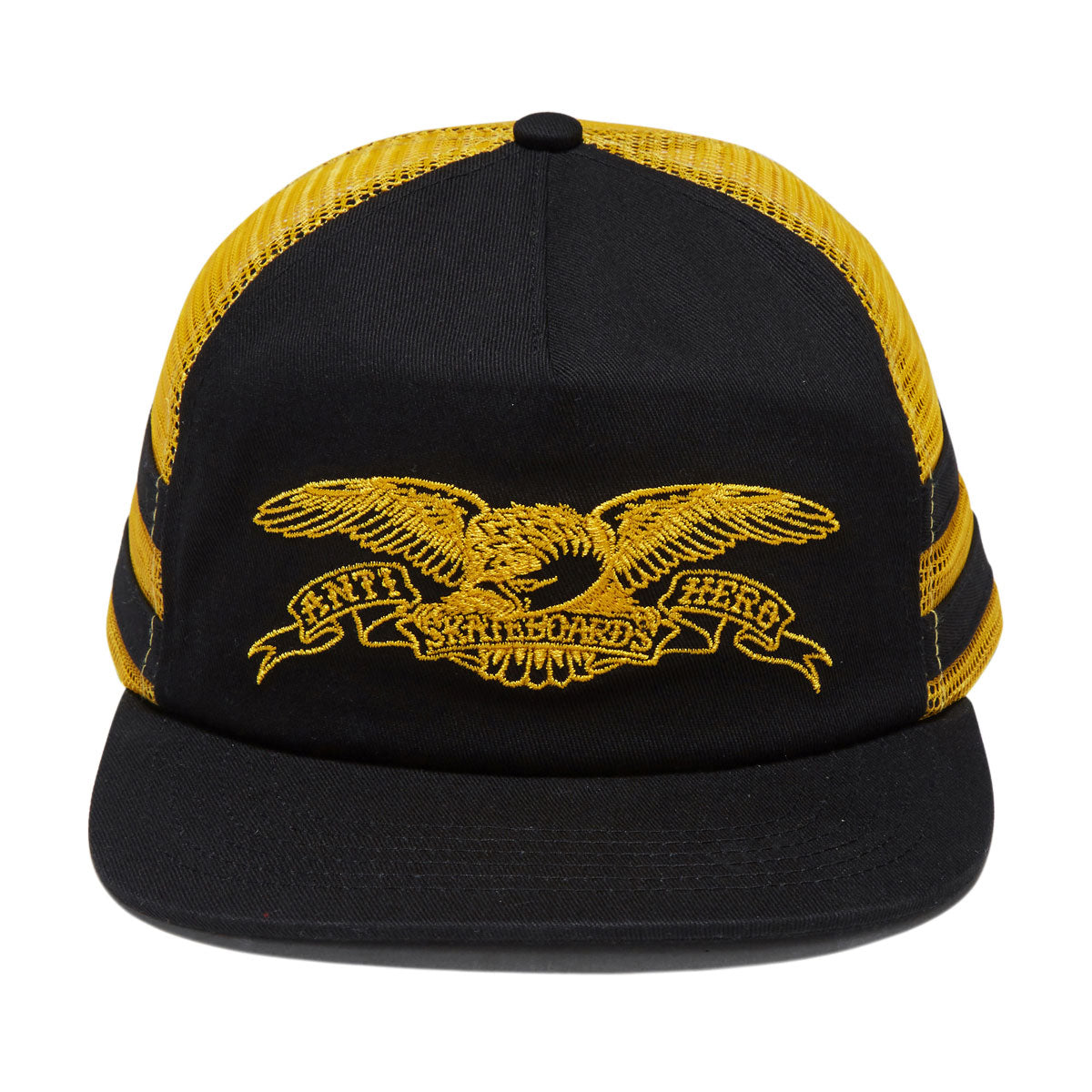 Anti-Hero Basic Eagle Hat - Black/Yellow 2026 image 5
