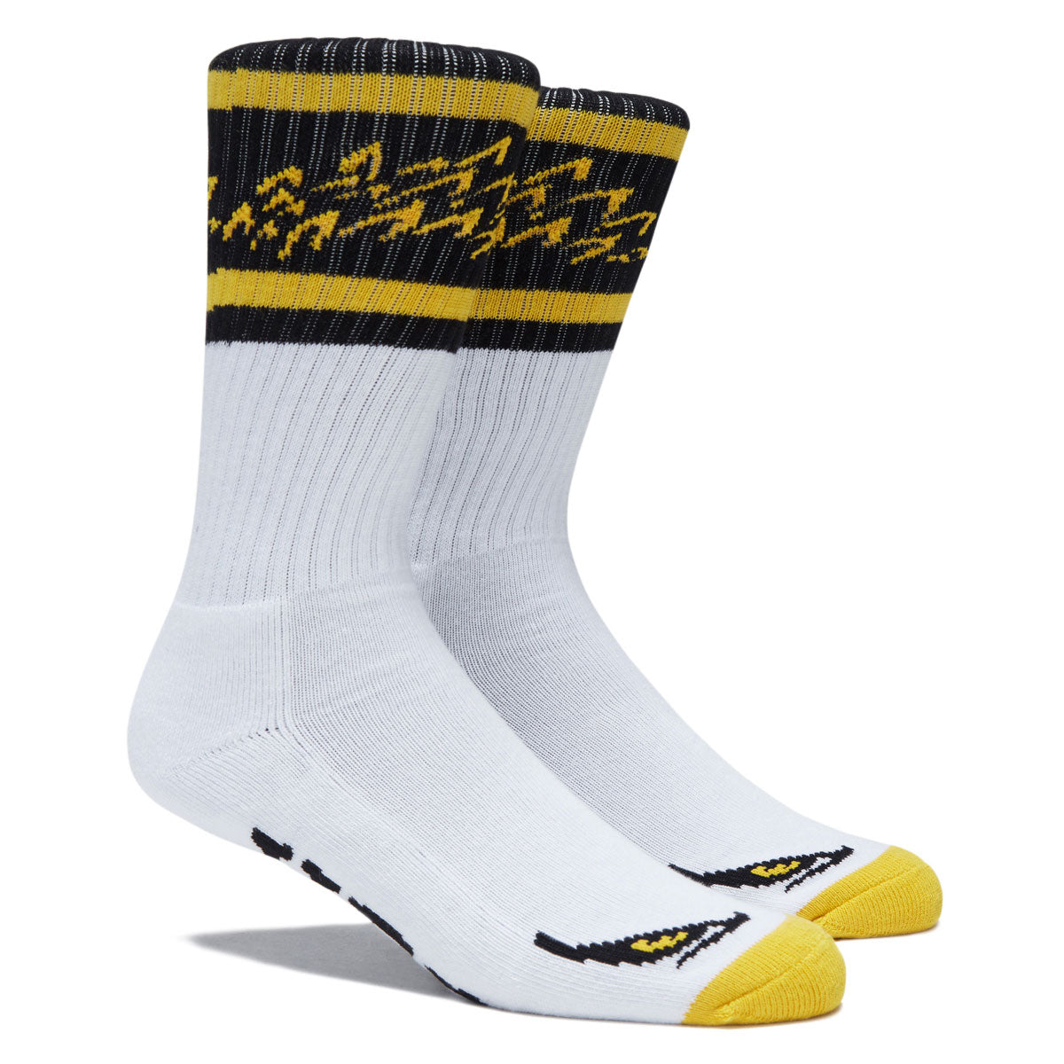 Anti-Hero Eagle Socks - White/Black/Yellow image 2