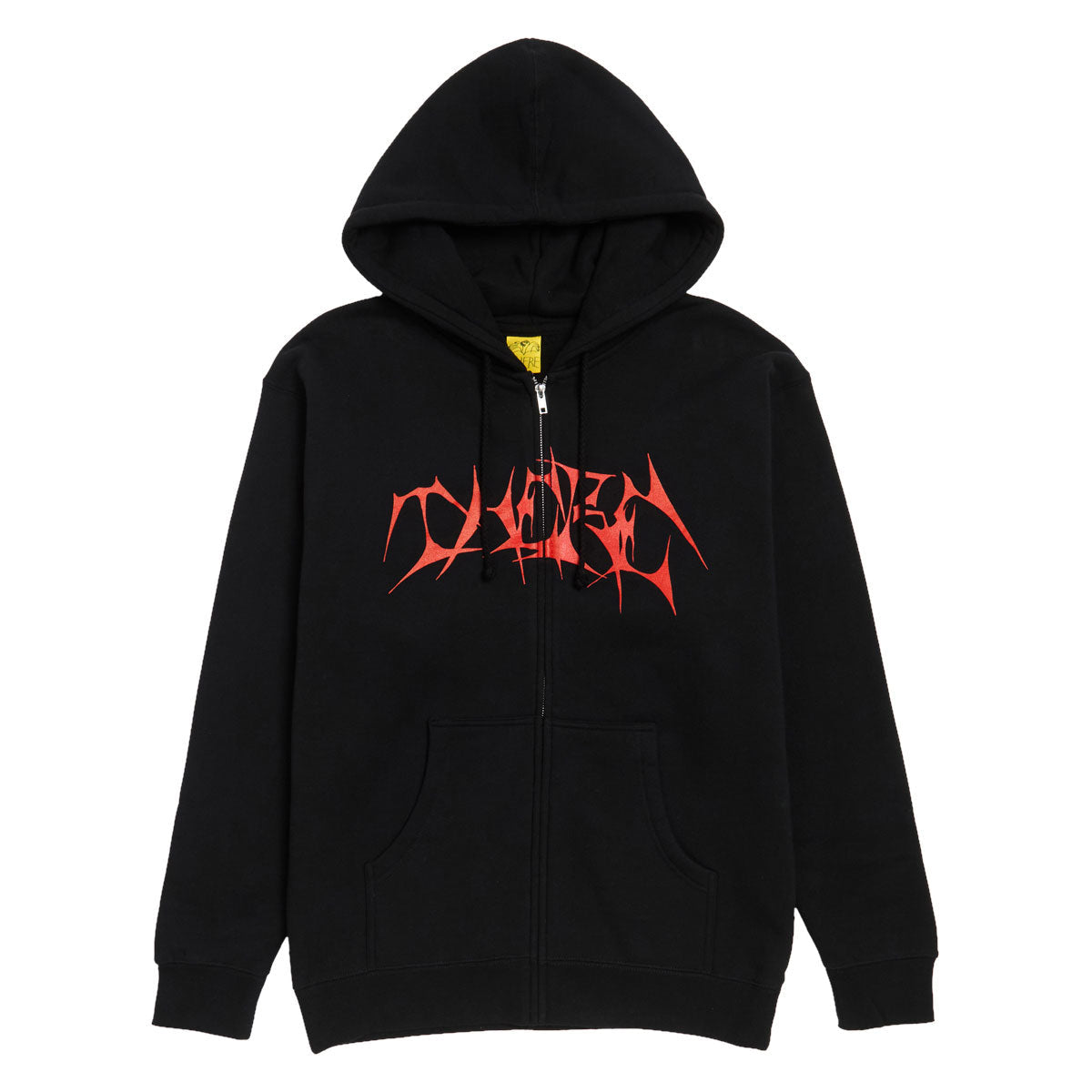 There PMO Zip Hoodie - Black/Red Print image 1