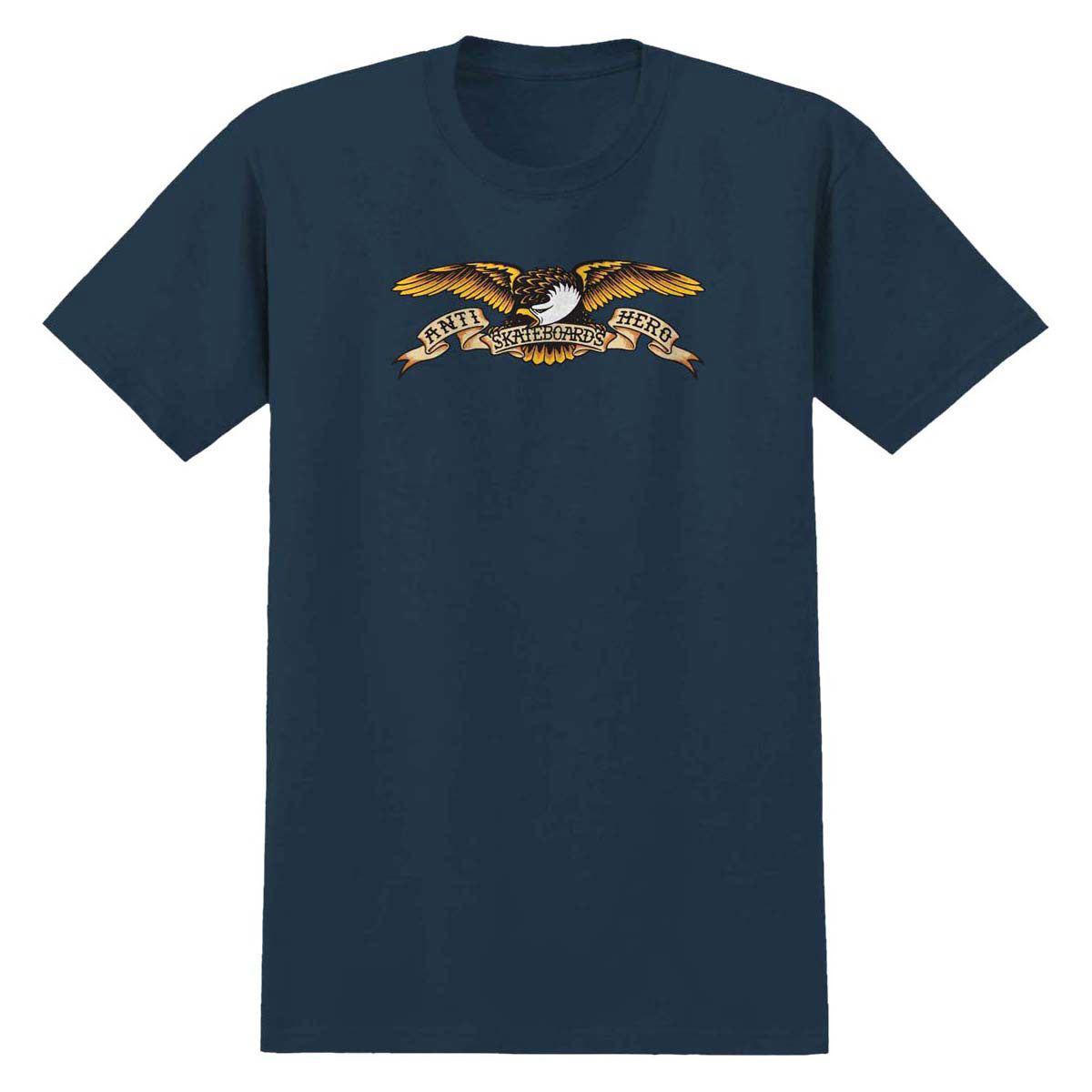 Anti-Hero Eagle T-Shirt - Midnight Garment Dye/Multi Color Print image 1