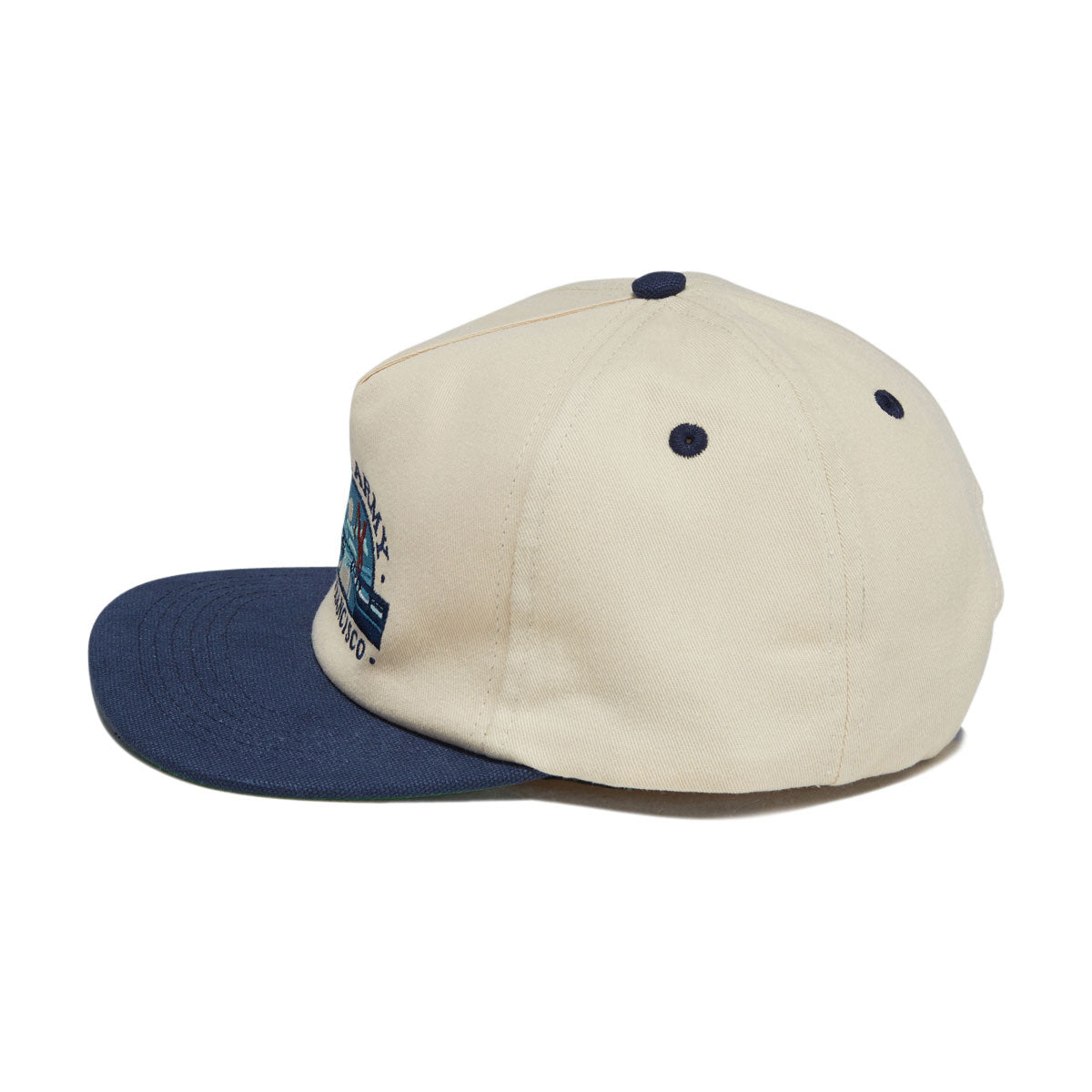 Real 3rd & Army Hat - Natural/Navy image 3