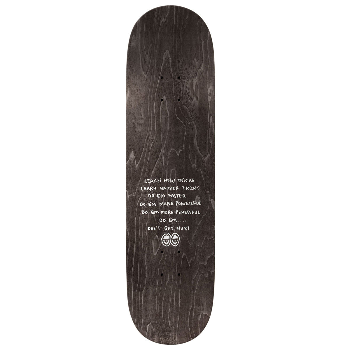 Krooked Worrest Big Foot Twin Tail Slick Skateboard Deck - 8.30
