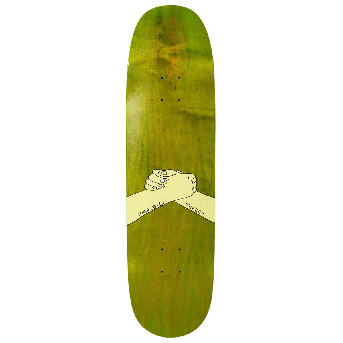 There Marbie Dapped Slick Skateboard Deck - 8.50