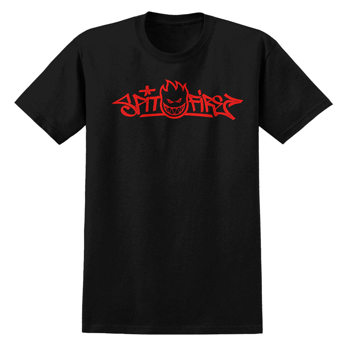 Spitfire Vinz T-Shirt - Black image 1