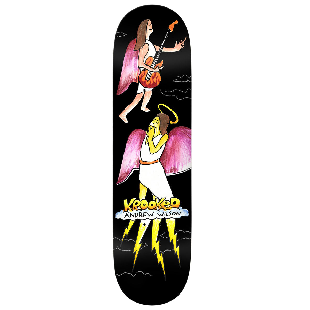 Krooked Wilson Angel True Fit Skateboard Deck - 8.25