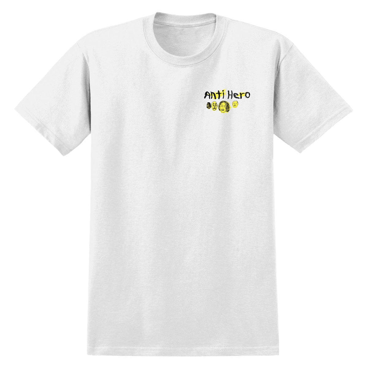 Anti-Hero Expressions Bongo T-Shirt - White image 2