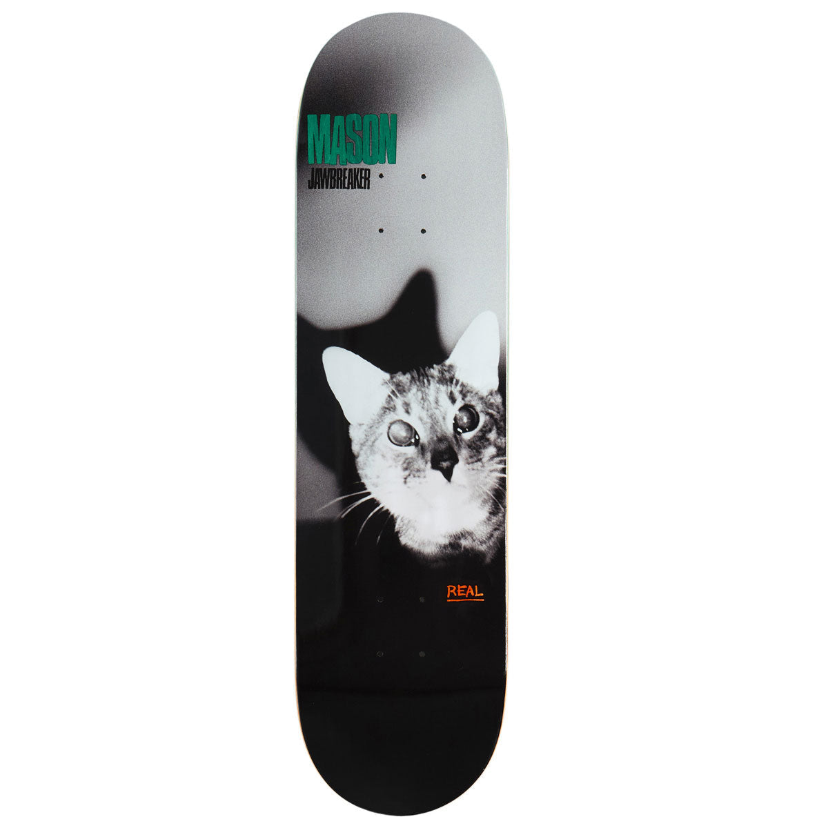 Real x Jawbreaker Mason Unfun Skateboard Deck - Black - 8.28