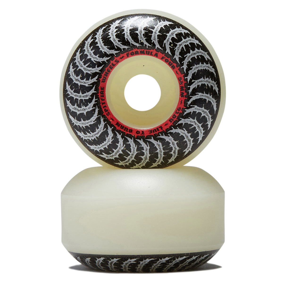 Spitfire F4 93d Deathmask II Classic Skateboard Wheels - Natural - 54mm image 2