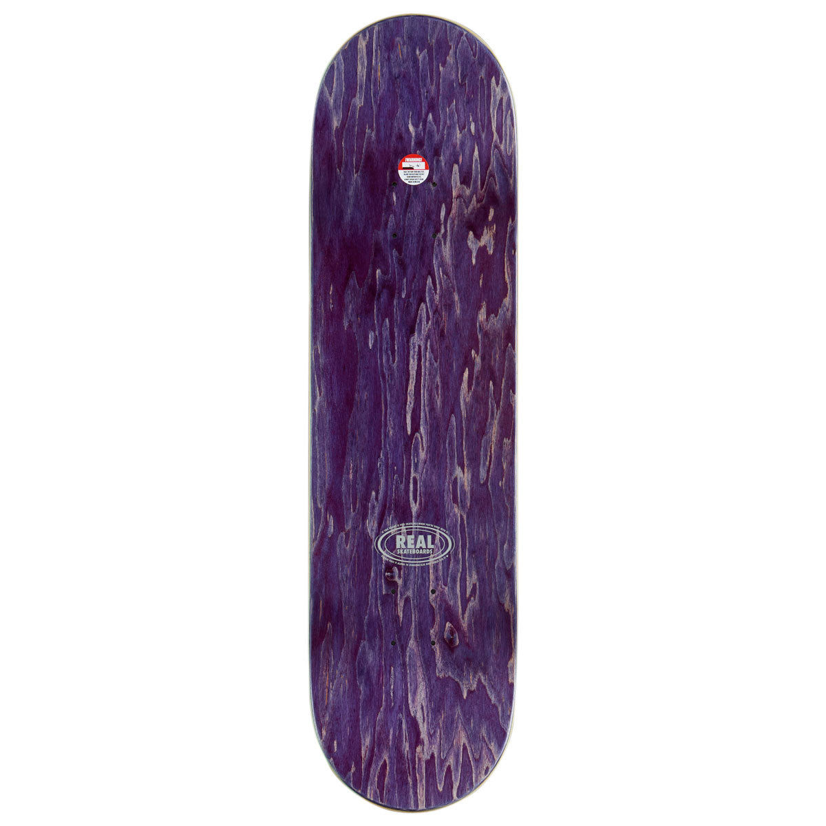 Real Ishod Kitten Scratch Twin Tail Skateboard Deck - Black - 8.50