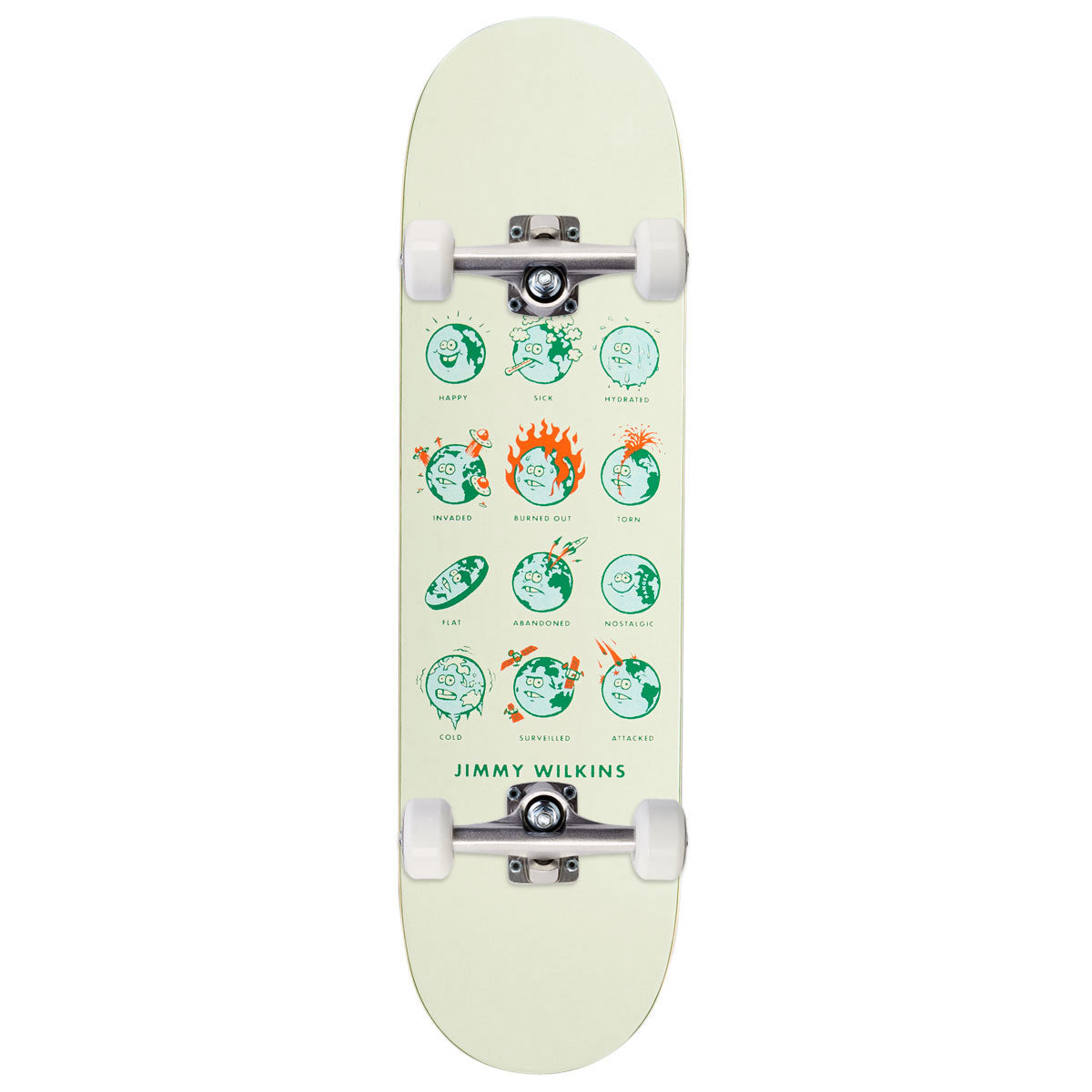 Real Jimmy How Are You Skateboard Complete - Cream - 8.50