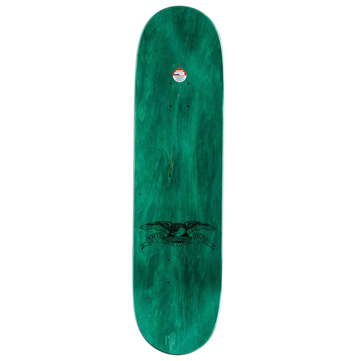 Anti-Hero Daan Roached Out 2 Skateboard Deck - Green - 8.28