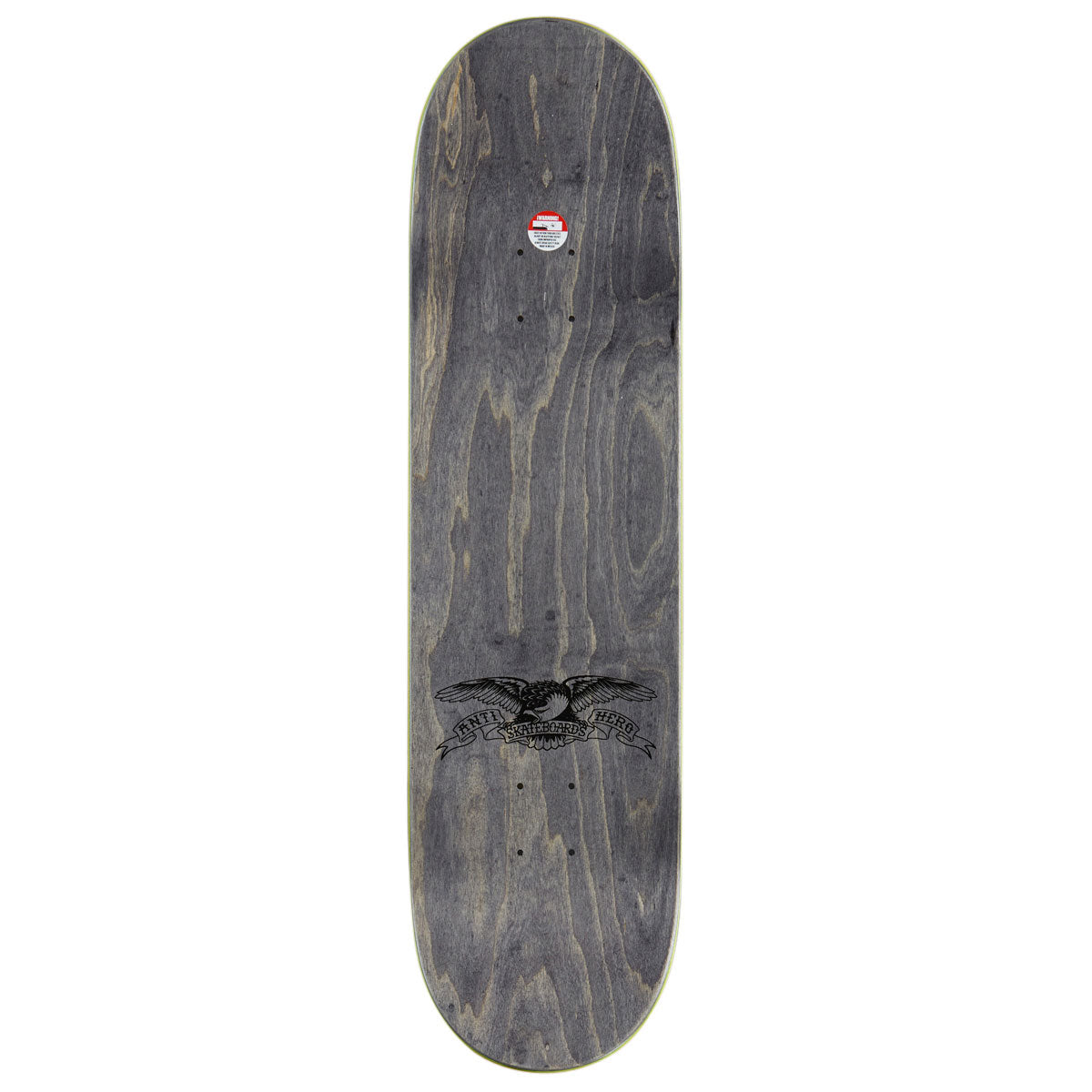 Anti-Hero Raney Roached Out 2 Skateboard Deck - Green - 8.62