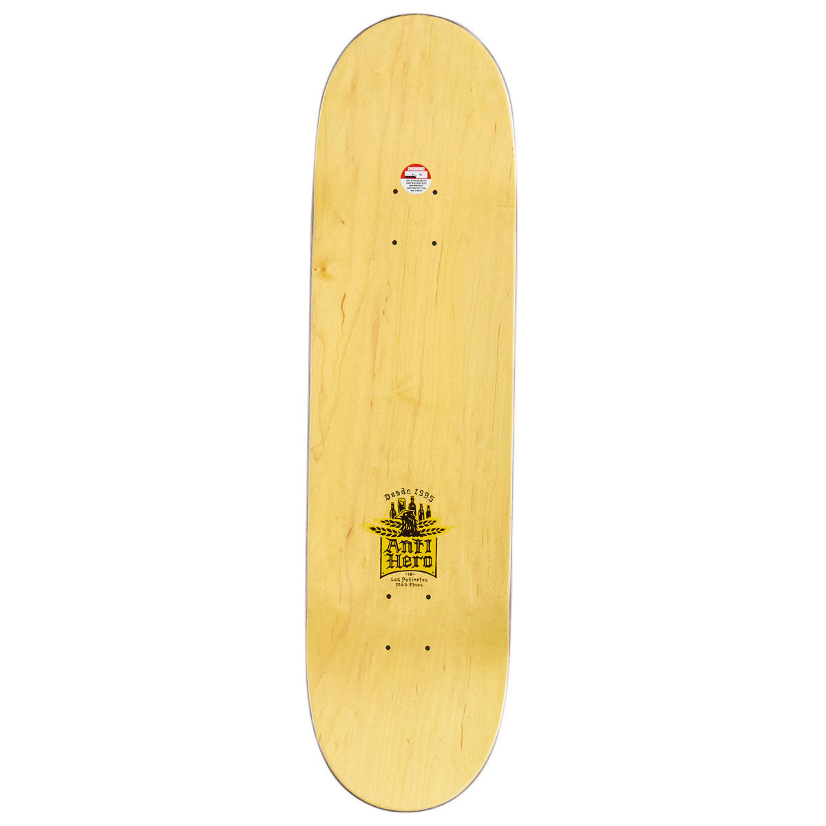 Anti-Hero Pfanner Mas Refrescos Skateboard Complete - Red - 8.38