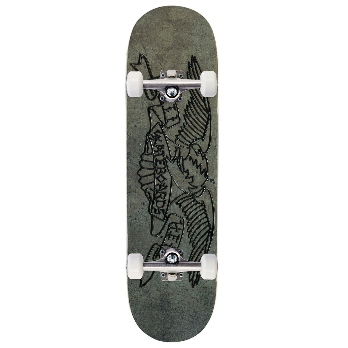 Anti-Hero Treasure Island Eagle Skateboard Complete - Grey - 8.50