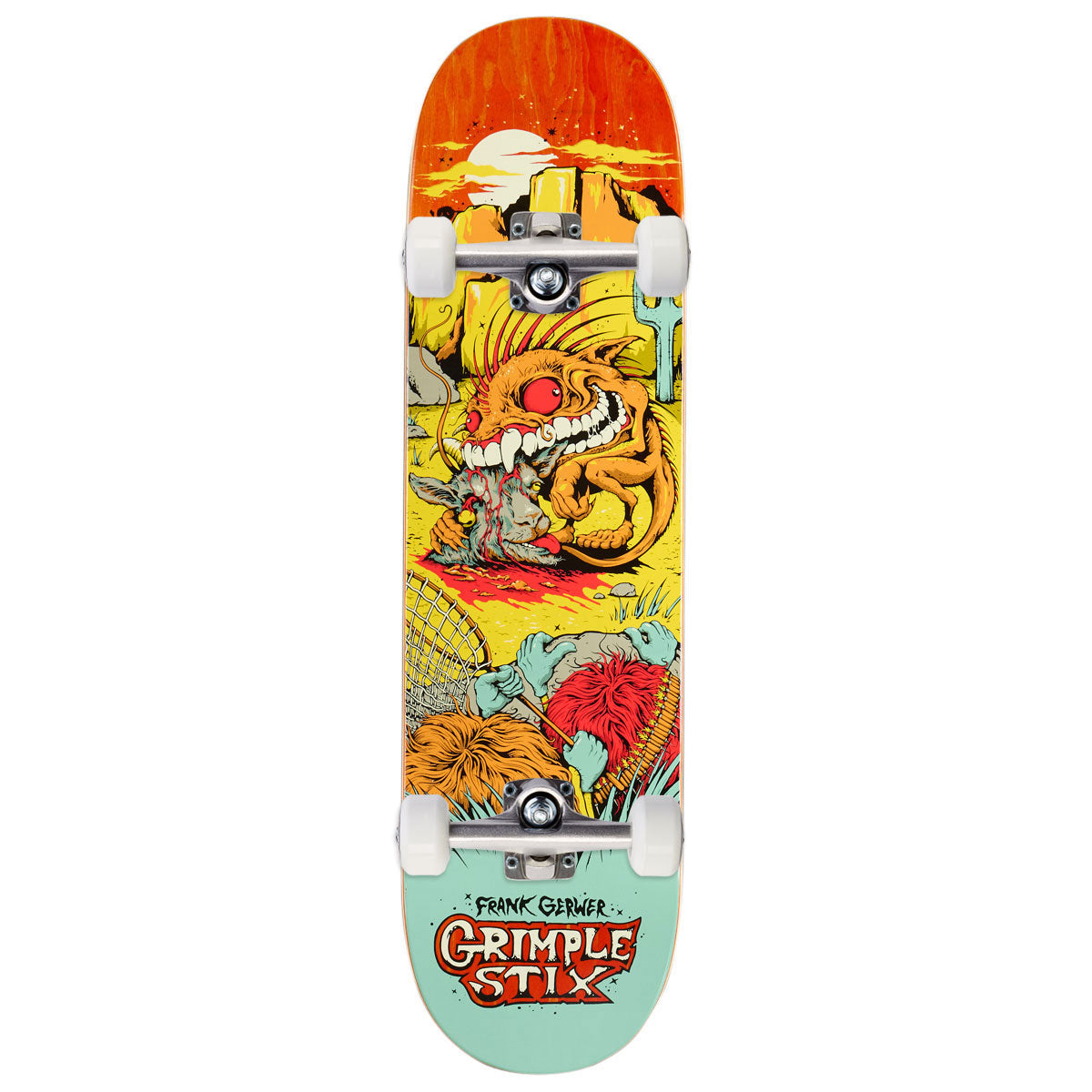 Anti-Hero Gerwer Grimplestix Gryptids Skateboard Complete - 8.25